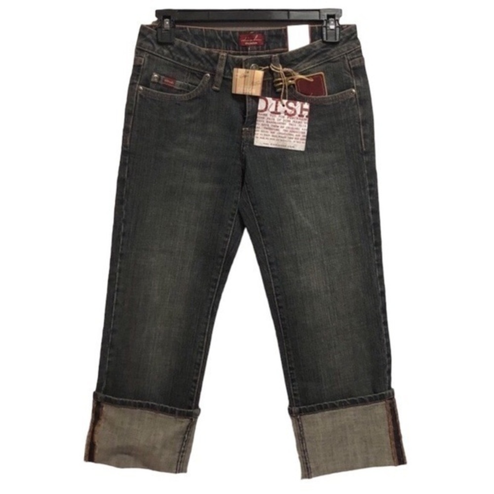 Dish Denim Roll Bottom “Misty” Jeans